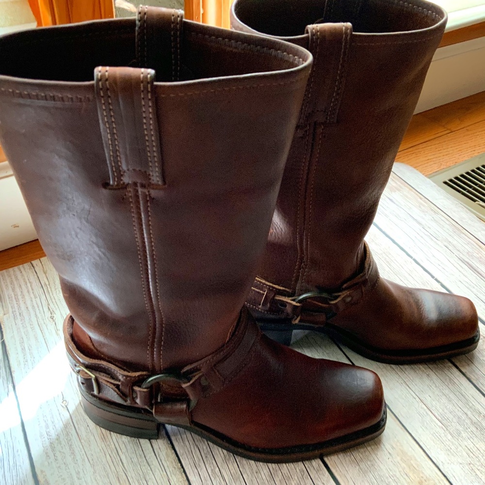 Frye Brown Leather Boots